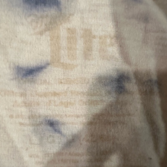 Blue Tie-Dye Men's T-Shirt - Picture 3 of 3